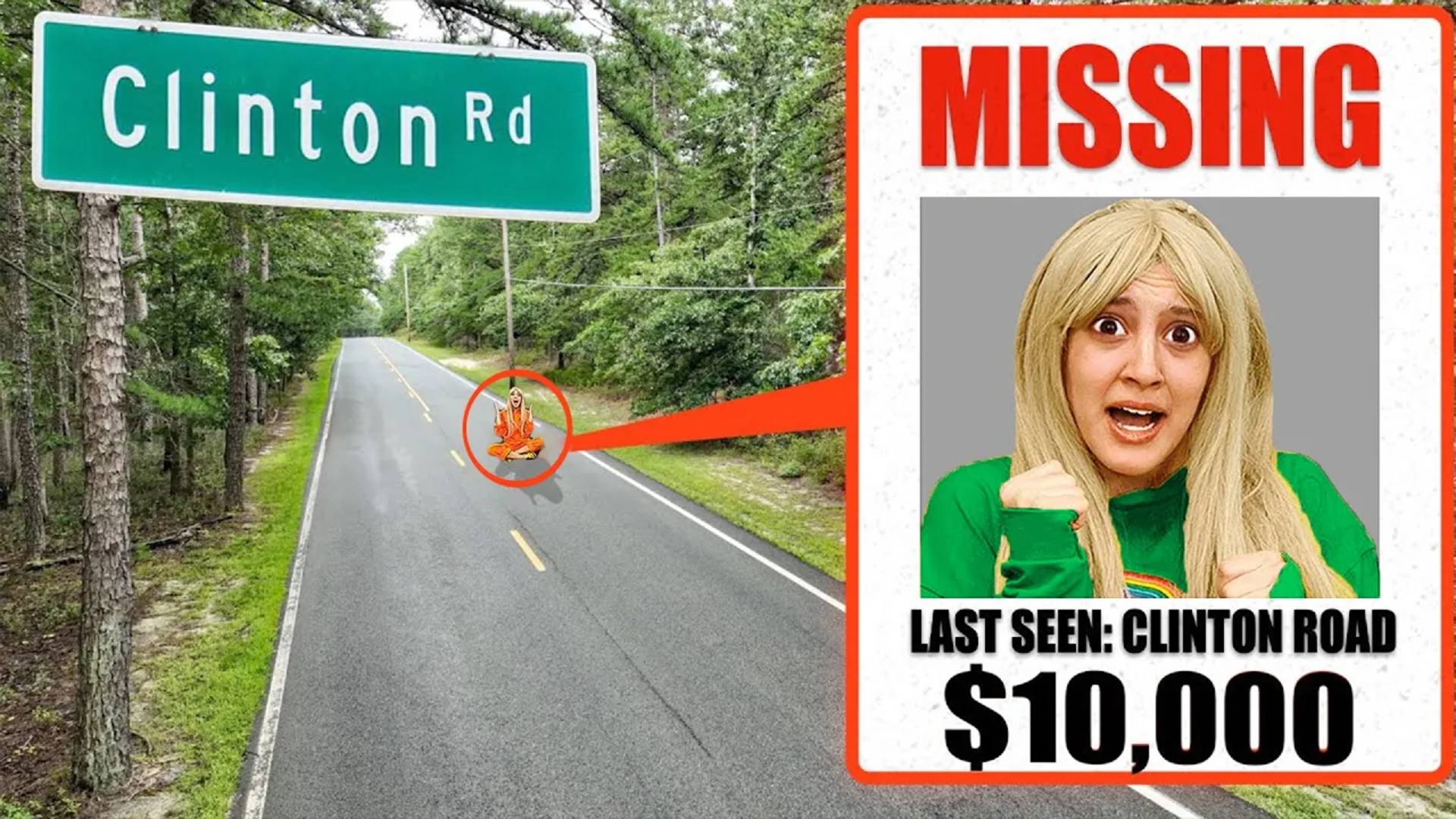 ПОМОГИТЕ НАЙТИ! Моя Подруга ПРОПАЛА на Клинтон-роуд с привидениями... смотреть онлайн