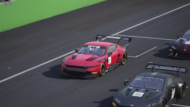 Assetto Corsa Competizione. Monza на Mustang`е в онлайне