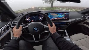 BMW i4 xDrive40 2024 POV Test Drive