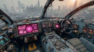 Synthwave City Flight - Neon Dreams of a Retro Future ｜ 80s Cyberpunk Drive