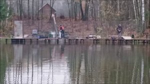 Рыбалка на спорт-зоне до запуска. Клёвое место Лосиный остров.