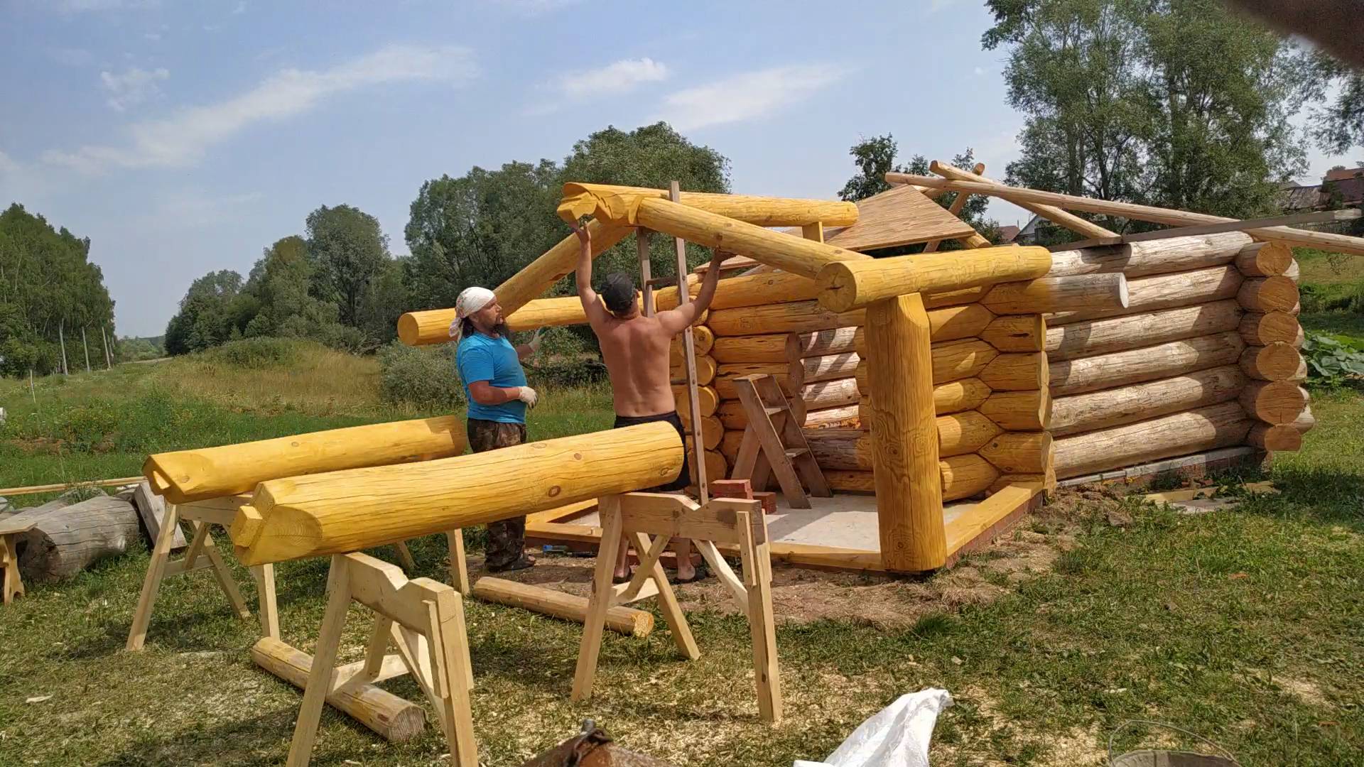 Банька по серому