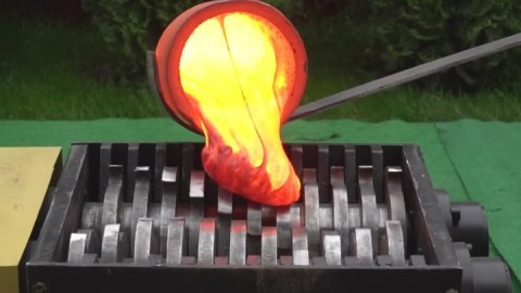 Лава в шредере