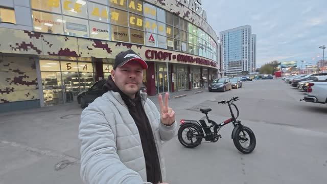 Обзор и тест складного электровелосипеда (двухподвес) Eco Drive V5 LUX 1000W 48V21Ah смотреть онлайн