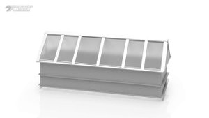 Зенитный фонарь дымоудаления Хаммер