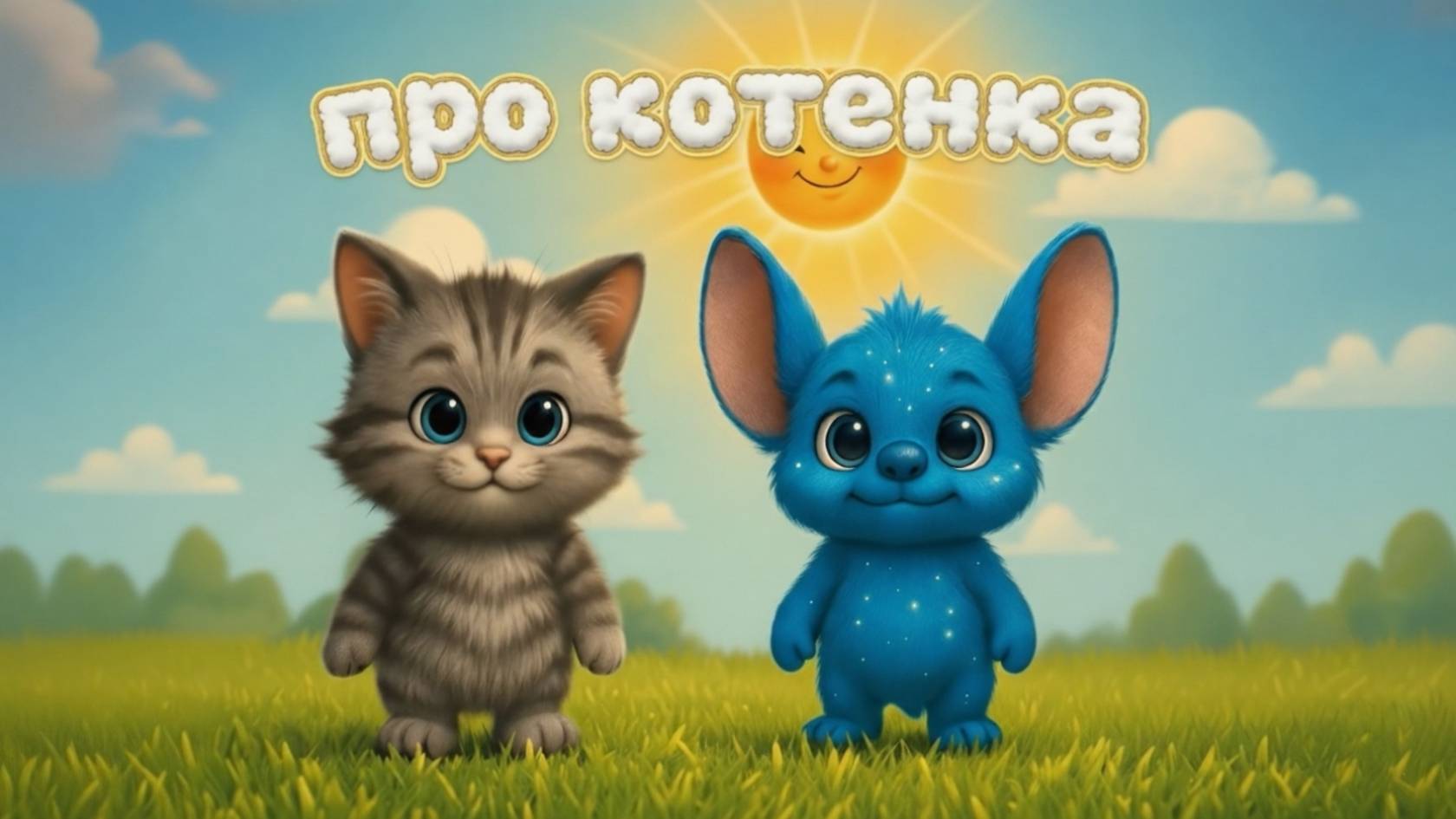 Детская песенка/про котенка/Звёздрик смотреть онлайн