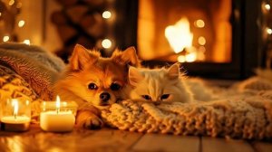 Осенний вечер у камина – расслабляющая музыка для отдыха и сна