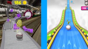 Going Balls  Super Speed run Gameplay New Update Level 1525 to 1528 Banana frenzy