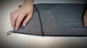 МК Пошив джинсовой юбки. Часть 15