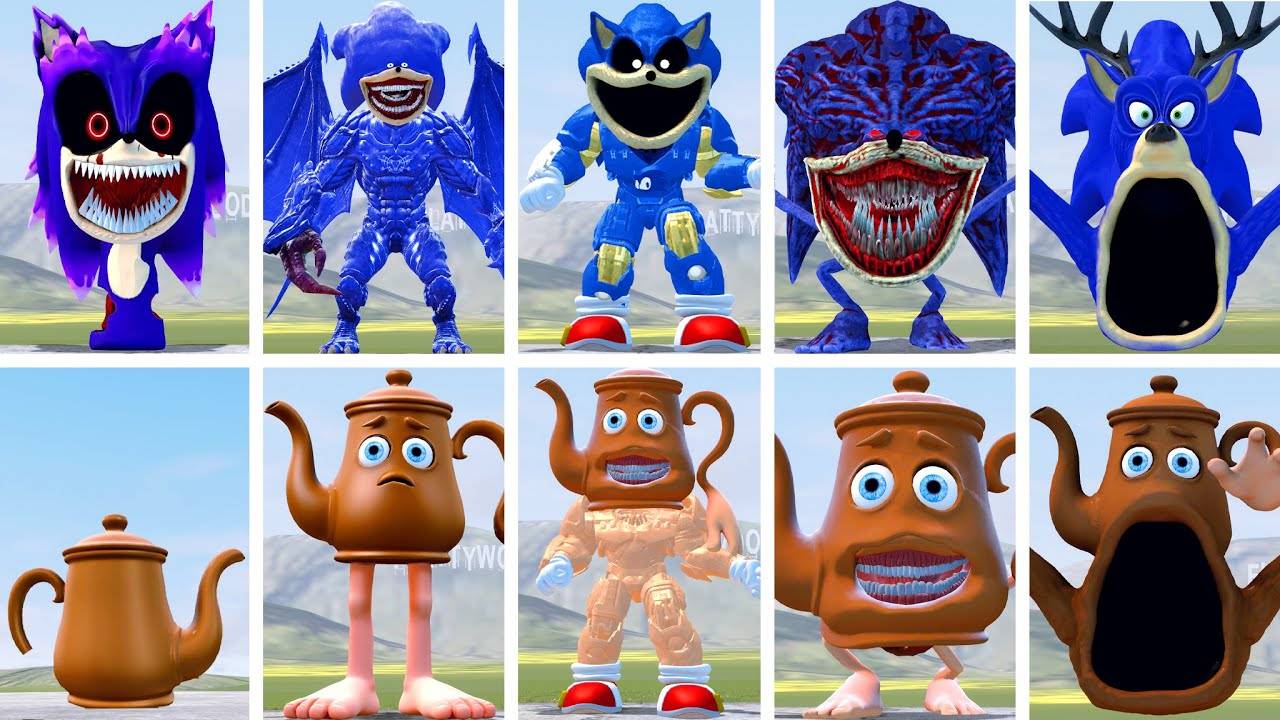 Эволюция Всей Семьи Shin Sonic Tapes Против Тататы Сахур В Гаррис Моде смотреть онлайн