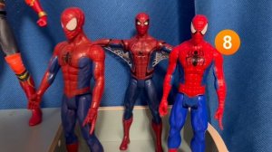 НАБОР. РАСПАКОВКА. ЧЕЛОВЕК ПАУК, МАРВЕЛ