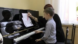 Открытый урок «Формирование навыков чтения с листа на начальном этапе обучения игре на фортепиано»