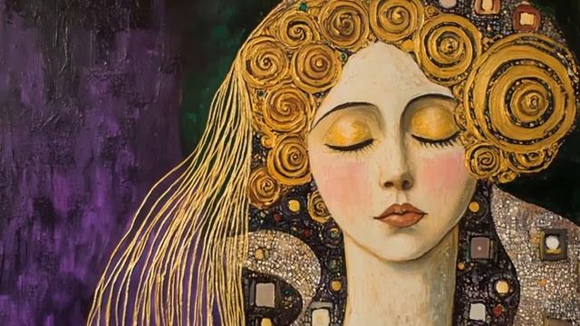 Visual Poems Art Nouveau Concerto for a Klimt | AI Music Video смотреть онлайн