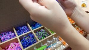 плету браслет из резиночек