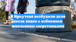 В Иркутске возбудили дело после видео с избиением школьницы сверстницами