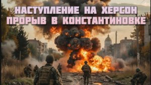 Новости СВО Сегодня-Наступление на Херсон Прорыв в Константиновке Окружение в Купянске