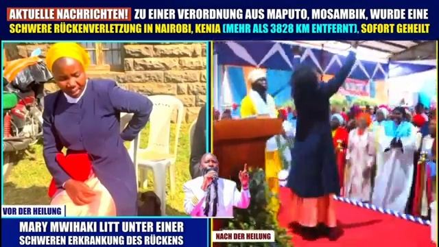 Мэри Мвиаки исцелена по предписанию исцеления смотреть онлайн