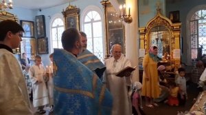 Вынос плащаницы Пресвятой Богородицы. 27.08.2025г.