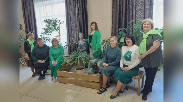 «Разноцветный флешмоб» — Цвет среды: зелёный