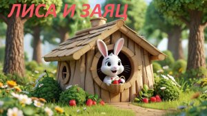 Аудиосказка. Лиса и заяц.  Сказки на ночь.  Сказки перед сном. Русская народная сказка.