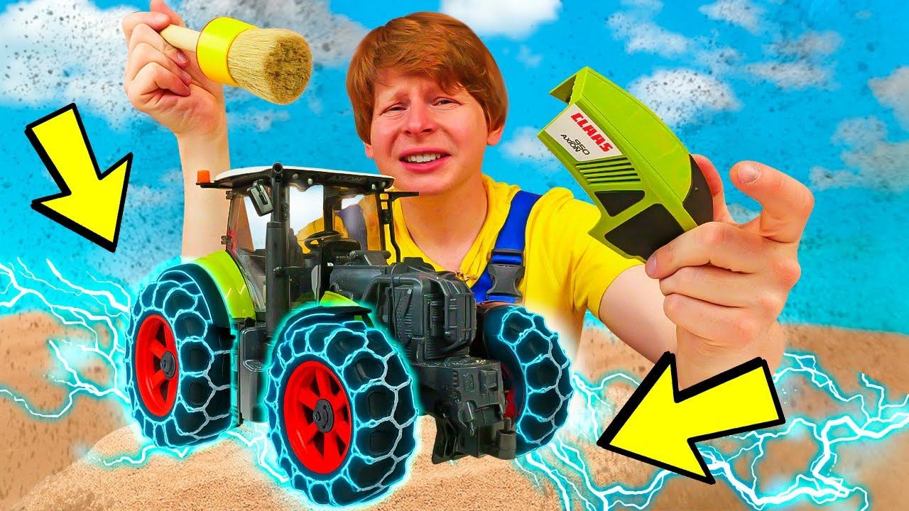 Тайна сломанного трактора: что оказалось в двигателе? Шоу Ой, сломалось!