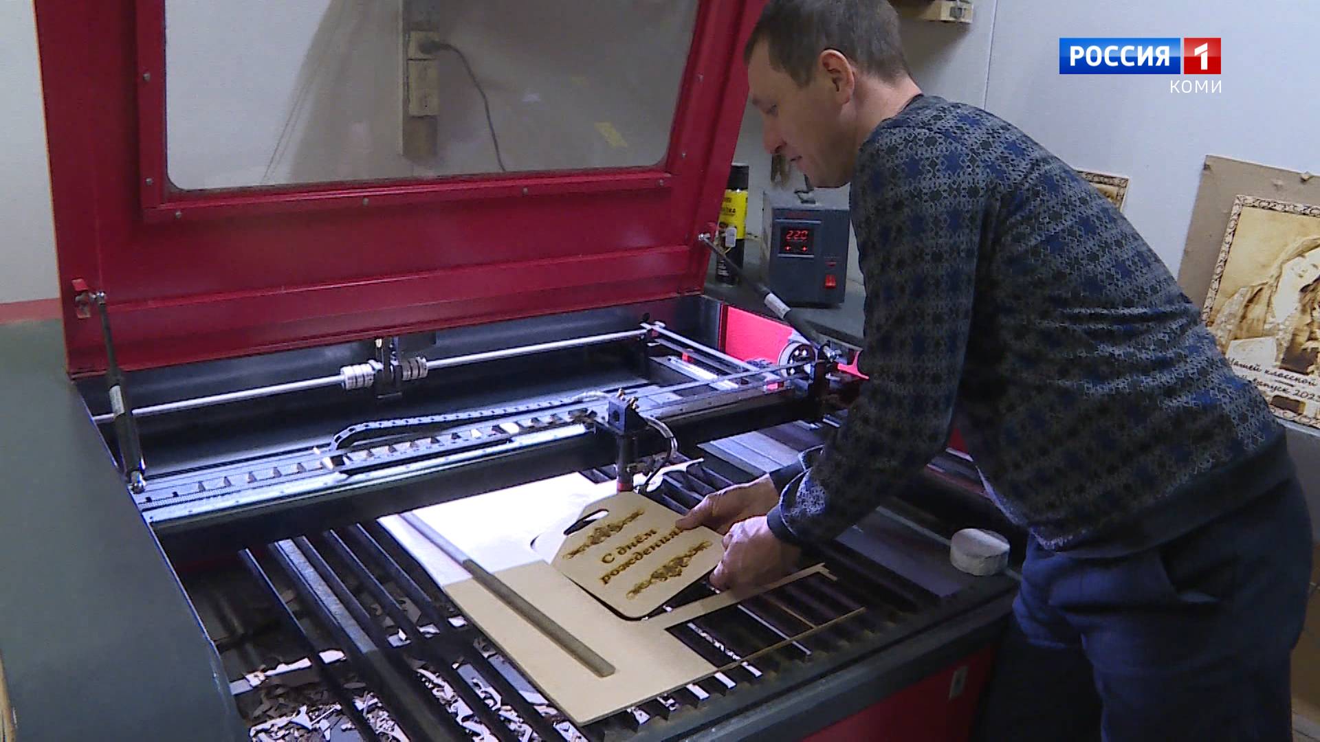 Ас му вылын. Мастер деревянных изделий из села Визинга — Владимир Макаров