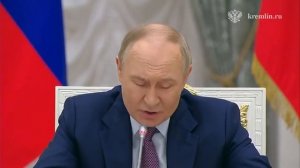 Заявление В.В Путина