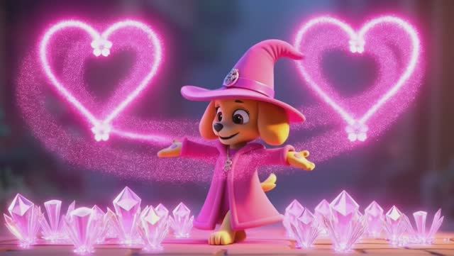 Щенячий патруль, Скай, Маршал, Эверест, Гончик, Крепыш и Зума стали учениками Хогвартса, Для детей