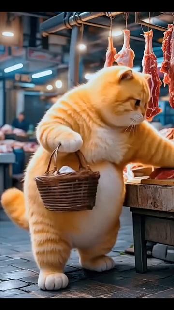 Рыжий котик спасатель волонтер