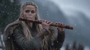 По снегу - Расслабляющая музыка викингов, фоновая Норвежская музыка для отдыха и расслабления