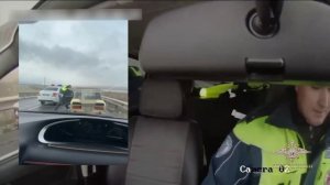 В Красноярском крае для задержания подозреваемого в краже автомобиля инспекторы ДПС применили оружие