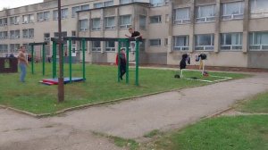 ушу-саньда. Пегасов Илья 15 лет. 20.09.2025 г.  армейская полоса препятствия "Юный Патриот"