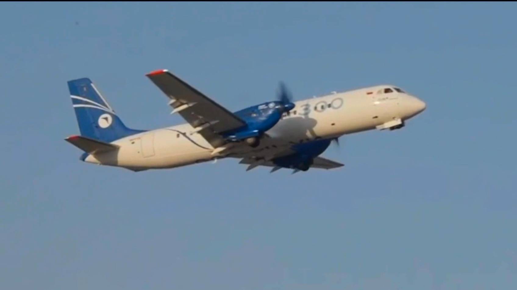 Летные испытания отечественного самолета Ил-114-300