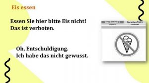 ЭКЗАМЕН ГЁТЕ GOETHE ZERTIFIKAT DEUTSCH START A1 SPRECHEN TEIL 3