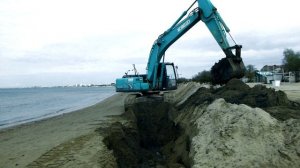 АНАПА: ⚡🏖️ «Берег Анапы: Экскаваторы против мазута!» 🌪️🐚24 октября 2025 🌞 блогер Альбатрос