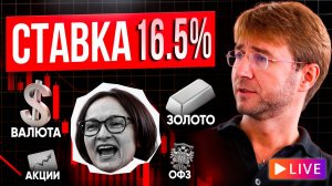 СТАВКА 16.5%. Как это было?! И что будет дальше...