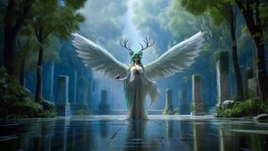 Богиня природы - Нежная музыка леса друидов, фоновая музыка для сна и отдыха