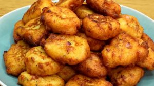 Картофельно-сырные оладушки