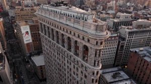 22. Флэтайрон-билдинг, Манхэттен, NY.