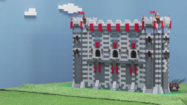 Lego Machines Breaking Walls! | Машинки Lego, разрушающие стены! смотреть онлайн