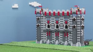 Lego Machines Breaking Walls! | Машинки Lego, разрушающие стены!