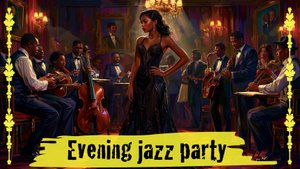 Evening jazz party | Jazz music for relax | Джаз музыка для фона | Блюз и джаз музыка