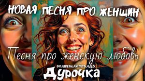 Волшебная тетрадь. "Дурочка". Новая песня про влюблённую женщину. Песня о женской любви.