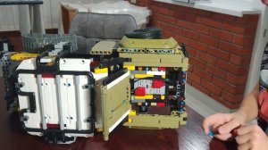 СНЕГОХОД из лего техник/Lego Texhnic.обзор/ЧАСТЬ 2!!!