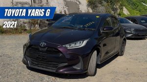 Toyota Yaris G 2021 | Реальный обзор и цены из Японии
