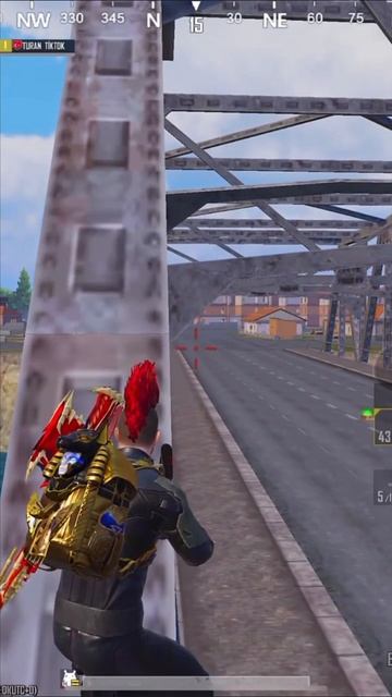 Засада на мосту, карта Эрангель. PUBG MOBILE. 24-10-2025