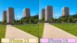 iPhone 13 vs. iPhone 14 — СРАВНЕНИЕ КАМЕР | 4K, Ультраширик, Зум, Стабилизация, Ночной режим