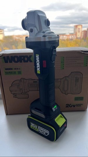 Обзор УШМ Worx WU806.1