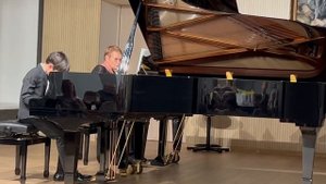 А.И, ЧСайковский. Танец феи Драже из балет "Щелкунчик". Исп. Давид Калташкин и О.С. Сосновская