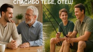 ДУШЕВНАЯ  ПЕСНЯ  -  СПАСИБО  ТЕБЕ,  ОТЕЦ!